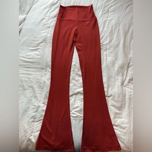 "Cayenne" Lululemon high-rise mini flared pant